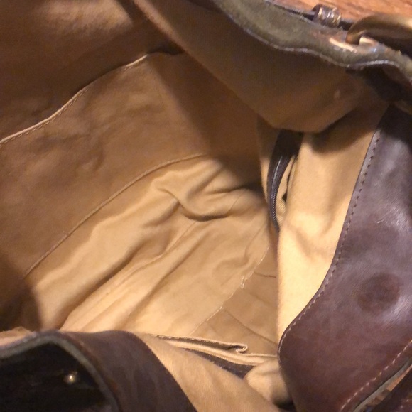 RARE Ghurka Italian leather python hobo bag - Picture 10 of 16